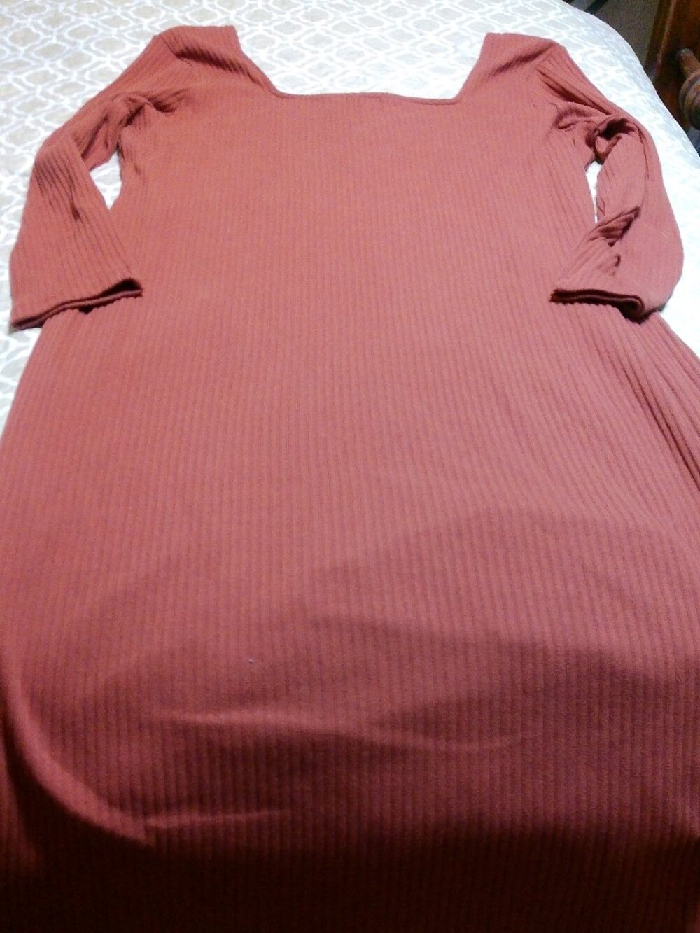 LEE LONG DRESS RIBBED SIZE 2XXL GREAT CONDITION